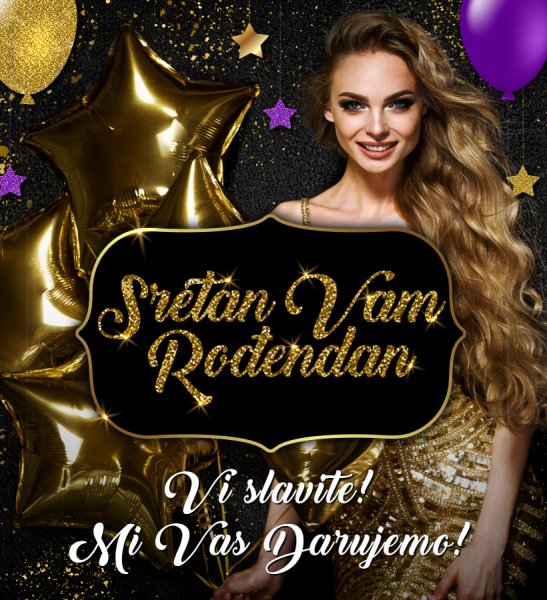 Vi slavite - mi vas darujemo!
